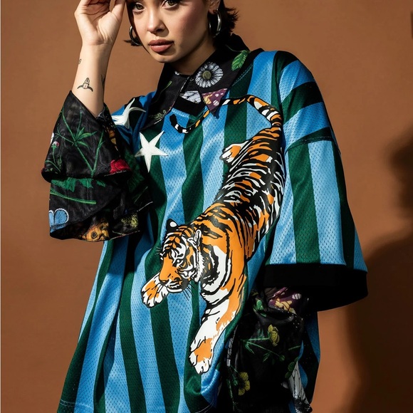 Dressed in LaLa Fortune Favors Tiger Striped Jersey - Picture 4 of 4